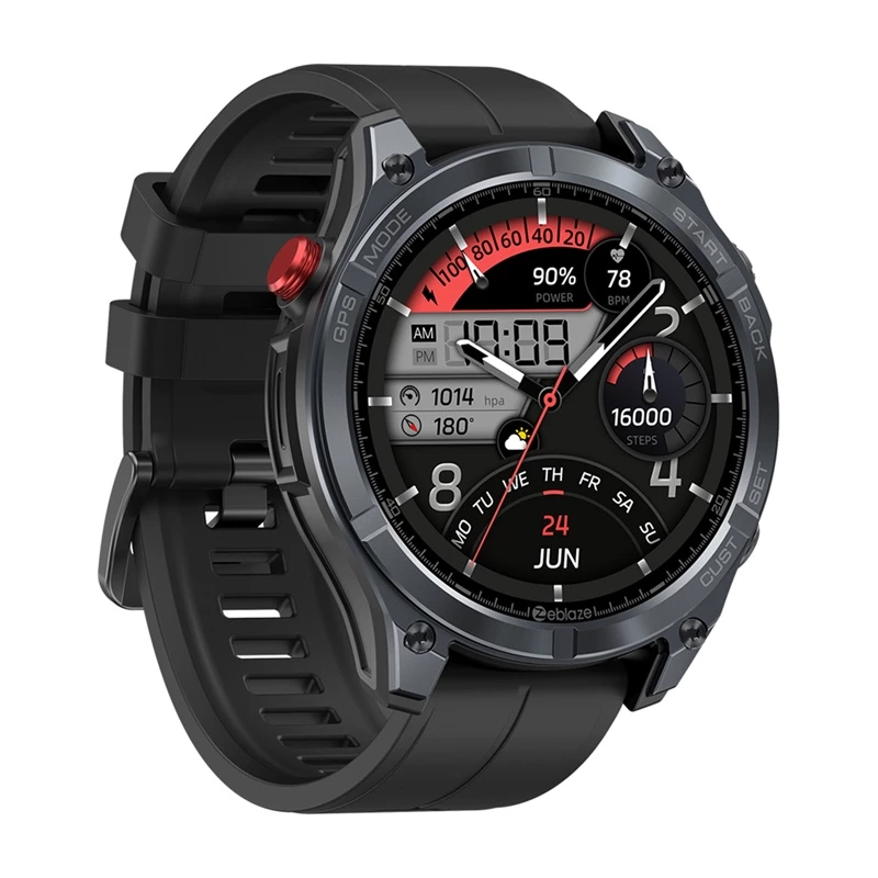 Smartwatch Zeblaze Stratos 4 čierny