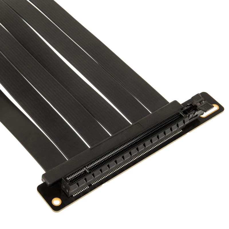 Kolink PCI Express 5.0 x16 na x16 riser kábel, 90 stupňov, čierny – 30 cm