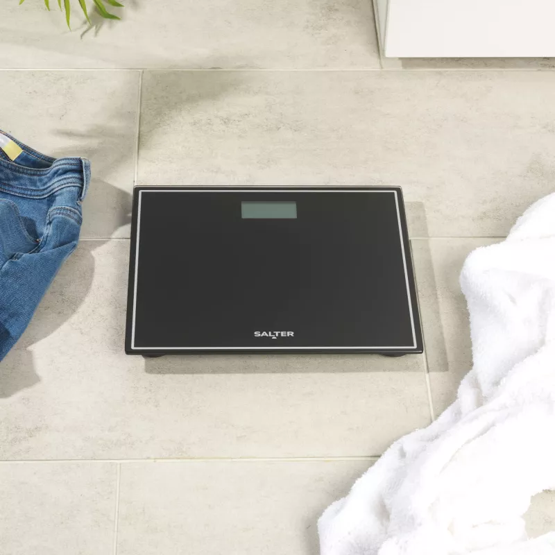 Salter 9207 BCFEU12 kompaktná elektronická osobná váha - čierna