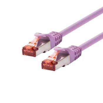 Sieťový patch kábel LOGON TCF66F030V Cat6a F/UTP (FTP) 3 m, RJ-45 – fialový