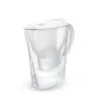 Filtračná kanvica na vodu BRITA Marella s kazetou Maxtra Pro, 2,4 L nádrž na vodu, biela, ergonomická rukoväť