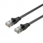 Unitek C1811GBK Plochý ethernetový kábel Cat6 UTP, 3 m, čierny