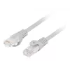 Sieťový kábel LANBERG PCU6-10CU-1000-S Cat6 U/UTP RJ-45 priamy 10 m sivý