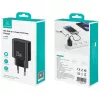 USB nabíjačka usams USA001629 25W 1×USB-C + 1×USB-A rýchle nabíjanie