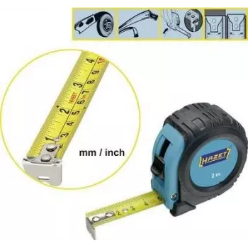Hazet zvinovací meter 2 m oceľový 2154N-2 (2154N-2)