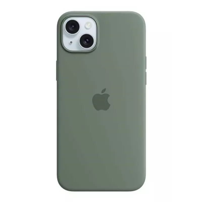 Apple iPhone 15 Plus silikónové puzdro s MagSafe - Cypress