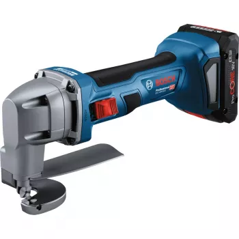 Bosch GSC 18V-16 E Professional akumulátorové nožnice na plech, 18 V, 2x ProCORE18V 4,0 Ah, L-BOXX, modro-čierne