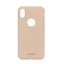 Ochranné puzdro Tellur Cover Super tenké pre iPhone X/XS — zlatý povrch, ultraplochý profil