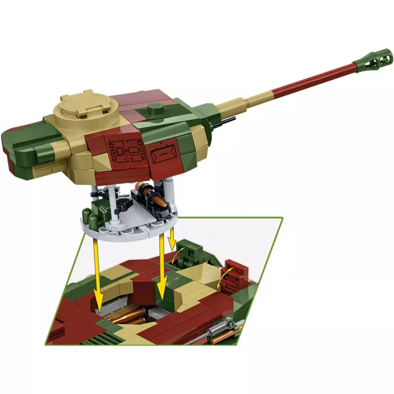 Blocks WWII PZKPFW IV AUSF.G 1107 kociek