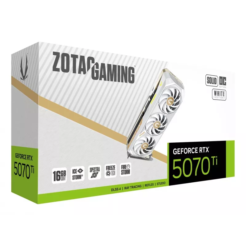 ZOTAC GAMING GeForce RTX 5070 Ti SOLID CORE OC 16GB GDDR7 grafická karta