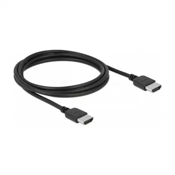 HDMI kábel DeLOCK 85216 1,5 m Type-A konektor samec-samec čierny