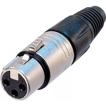 Neutrik X Series NC3FX - audio konektor - XLR3 (W)