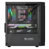 Počítačová skriňa Logic Concept Atos AM-ATOS-10-0000000-0002 ATX čierna