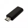 VALUE USB adaptér - USB-C (W) obojstranný na Micro-USB Type B (M)