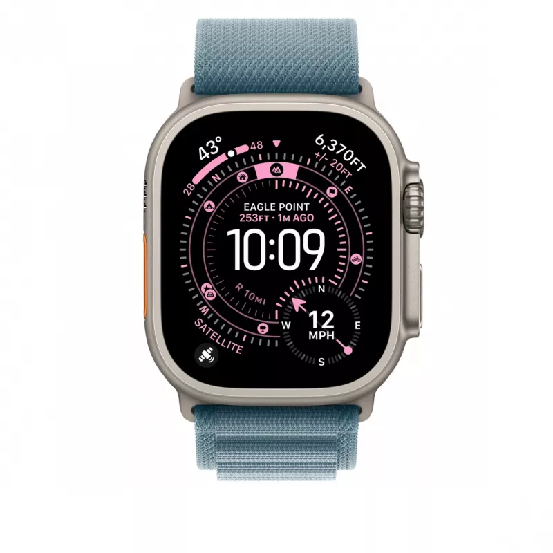 Remienok Apple MFTH4ZM/A príslušenstvo k smartwatchu Blue Titanium