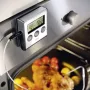 Teplomer na potraviny GEFU digitálna sonda 0–250 °C, nehrdzavejúca oceľ, 16 cm senzor