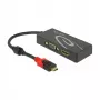USB grafický adaptér DeLOCK 87730 3840 x 2160 pixelov čierny