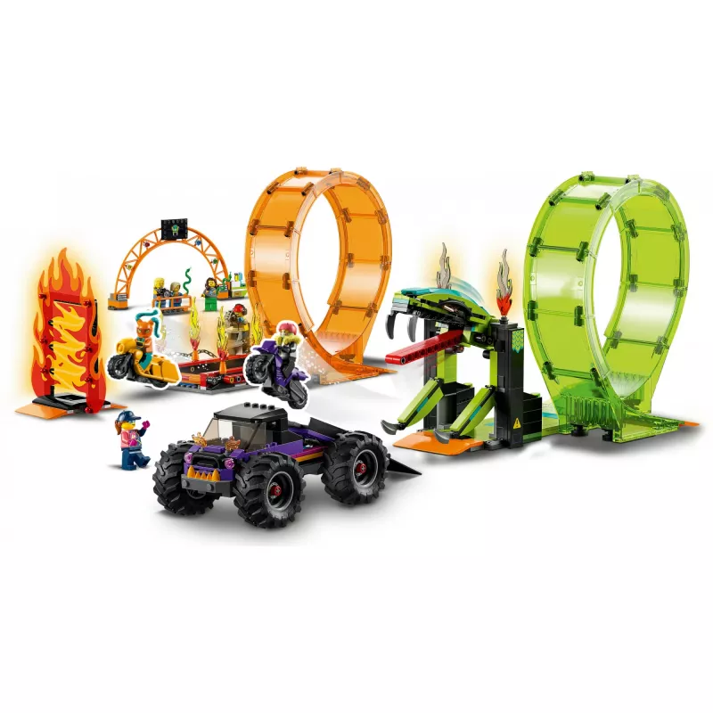LEGO City 60339 LEGO® CITY Stunt show dvojitá slučka (60339)