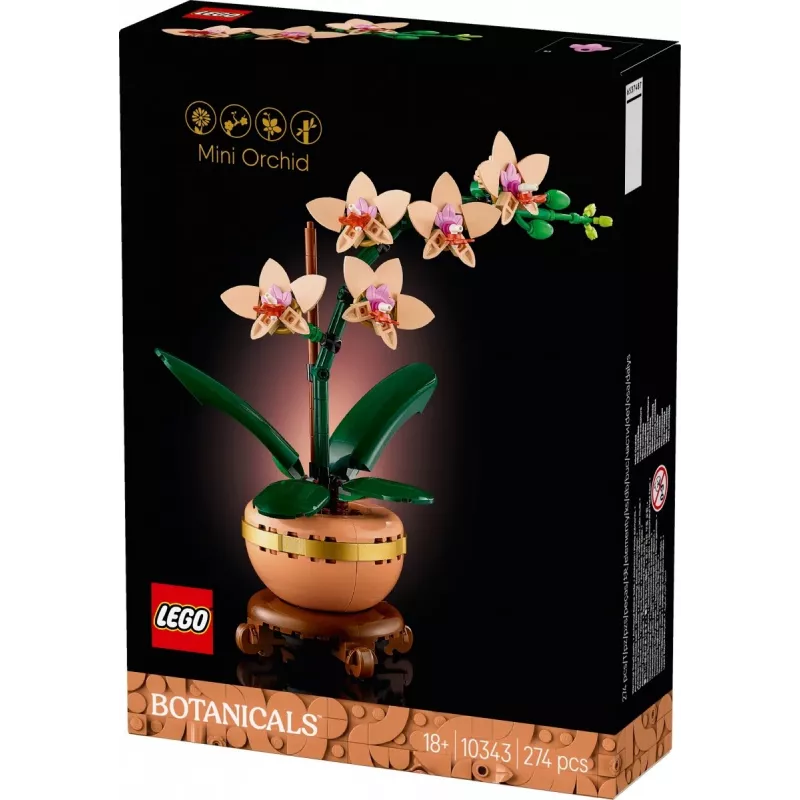 LEGO ICONS 10343 The Botanical Collection - mini orchidea