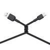 Kábel USB-A na USB-C Aukey CB-NAC1, 1 m, pletený nylon, USB PD 60 W, USB 2.0
