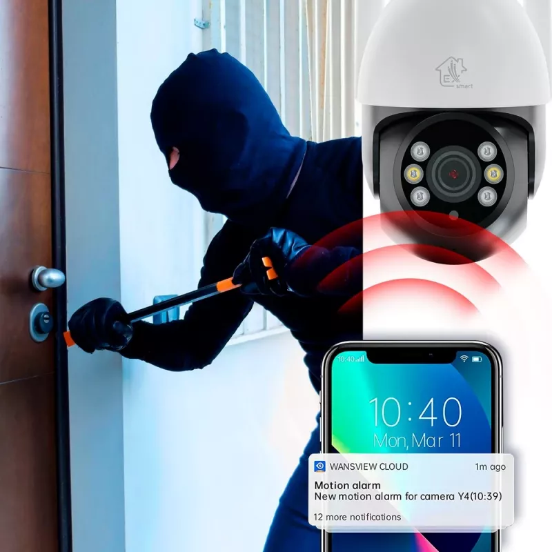 Extralink Perun outdoorová bezpečnostná kamera EOC-268 | IP kamera | 1296p, PTZ