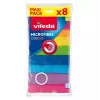 Čistiaca utierka Vileda Microfibre Colors 8 ks