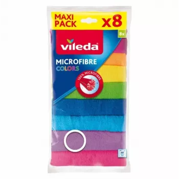 Čistiaca utierka Vileda Microfibre Colors 8 ks