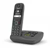 Analógový/DECT telefón Gigaset AE690A identifikácia volajúceho bezdrôtový telefón antracit