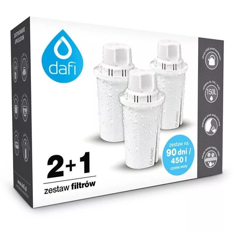 Dafi Classic 2+1 filtračné kartuše (box)