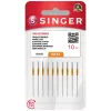 SINGER ihly do šijacieho stroja N204511M1003 — model 2045 SZ12 BLST, balenie 10 ks, univerzálne domáce šijacie ihly
