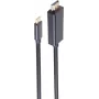 shiverpeaks ®-BASIC-S--USB pripojovací kábel, HDMI-A konektor na USB Type-C konektor, 8K60Hz, 1,8m (BS10-61025)