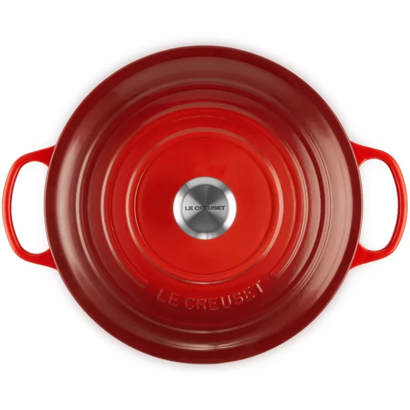 Le Creuset Signature 6,7 L okrúhly červený