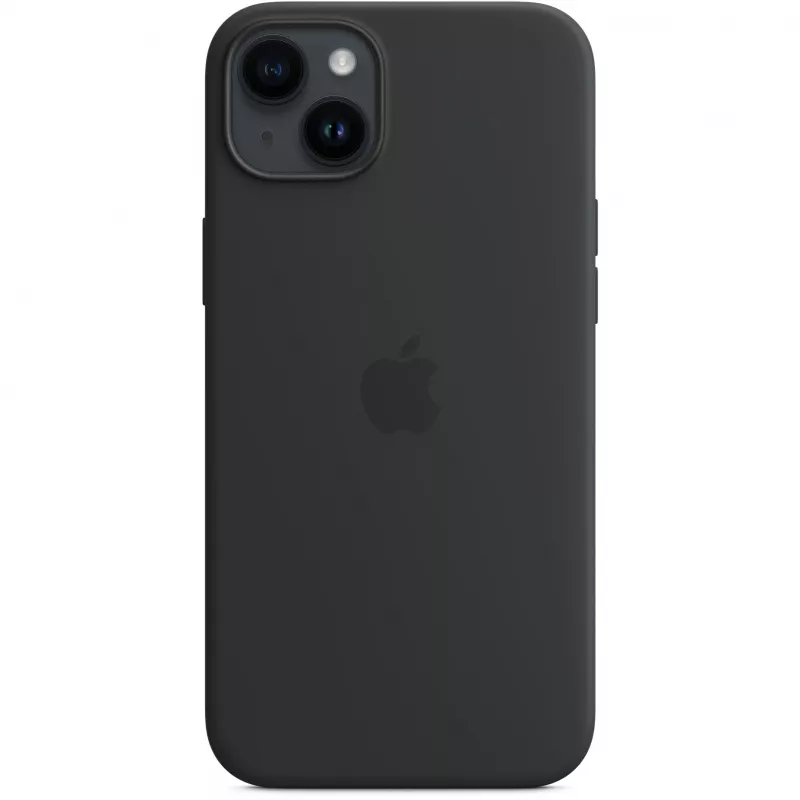 Apple iPhone 14 Plus silikónové puzdro s MagSafe – Midnight