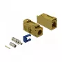 Koaxiálny konektor samec DELOCK 89694 FAKRA K konektor samec, pozlátené kontakty, 13,8×25×9,5 mm