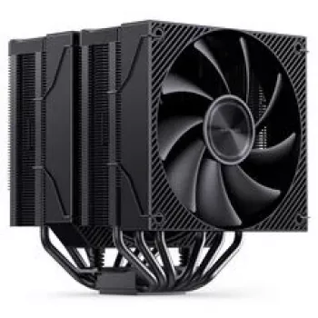 CPU chladič Jonsbo CA90 Dual-Tower s 1×130 mm a 1×120 mm PWM-ARGB ventilátorom, čierny
