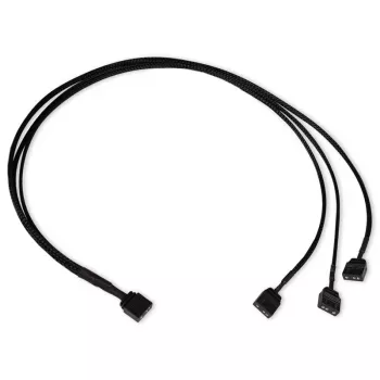 RGB-Y rozbočovací kábel Alphacool 18707 5V čierny 600mm