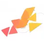 Trojuholníkové LED panelové svietidlá Nanoleaf NL47-0002TW-9PK — sada 9 RGB nástenných panelov, napájané zo siete, biela