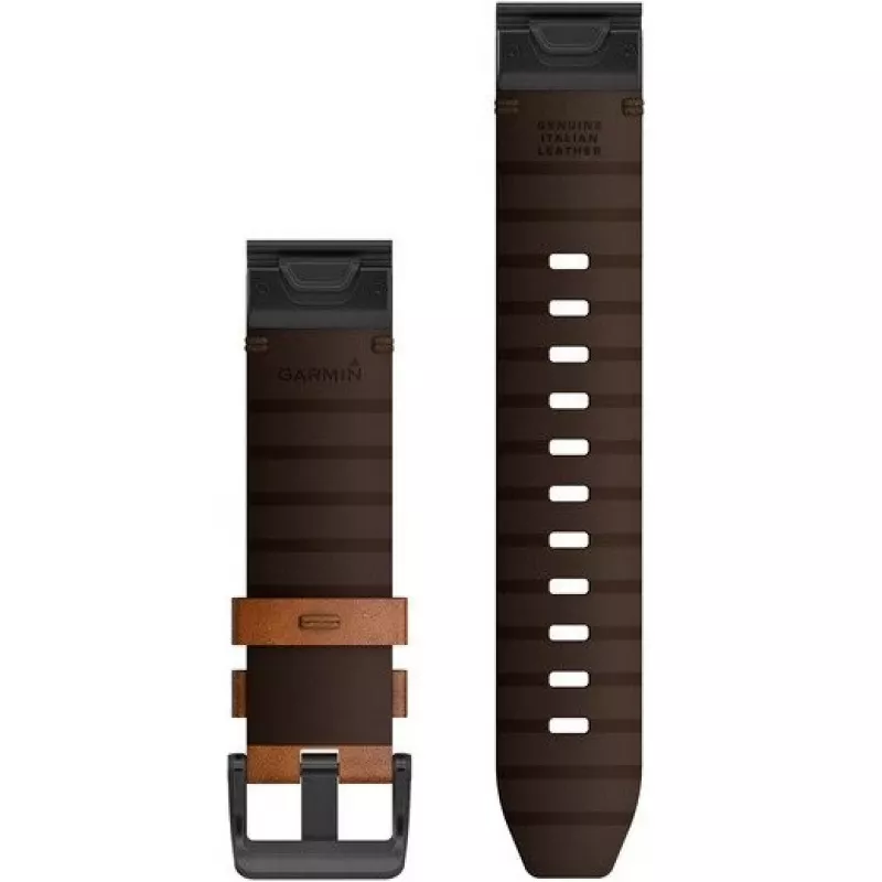 Remienok Garmin QuickFit 22 hnedý koža