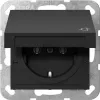 GIRA 4454005 SCHUKO KD System 55 čierna (4454005)