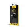 Videokábel adaptér GEMBIRD A-VGA-HDMI-02 0,15 m — HDMI + VGA (D-Sub) konektor samica na VGA (D-Sub) konektor samec, čierny