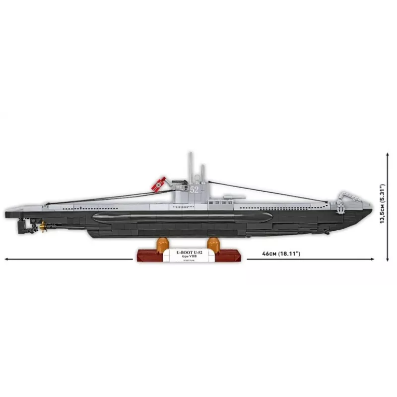 Stavebnica Cobi U-Boot U-52 – 474-dielna modelová stavebnica