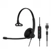 Headset EPOS IMPACT 100 MS Mono USB-C+A káblový nízka hmotnosť 51g