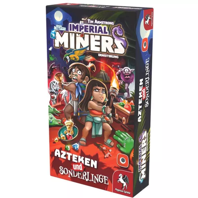 Imperial Miners: Aztekovia a podivíni, rozšírenie spoločenskej hry