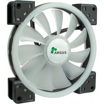 INTER-TECH 88885539 140mm ARGB ventilátor skrine - čierny