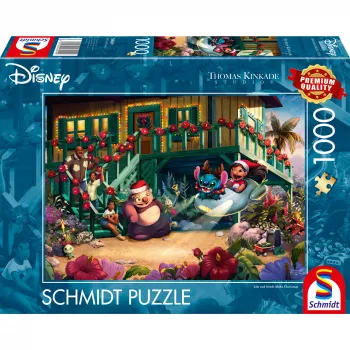 Puzzle Schmidt Spiele 58049 — 1000 dielov, Lilo & Stitch karikatúry