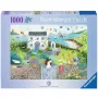 Puzzle Ravensburger Coastal Cottage 1000 dielikov, šírka 700 mm, hrúbka 2 mm