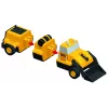 Sada vozidiel Popular Playthings Mix or Match Vehicles Construction čierna žltá