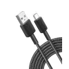 Anker Innovations 322 USB-A na USB-C kábel nylon 1,8M čierny - kábel - digitálny/dátový