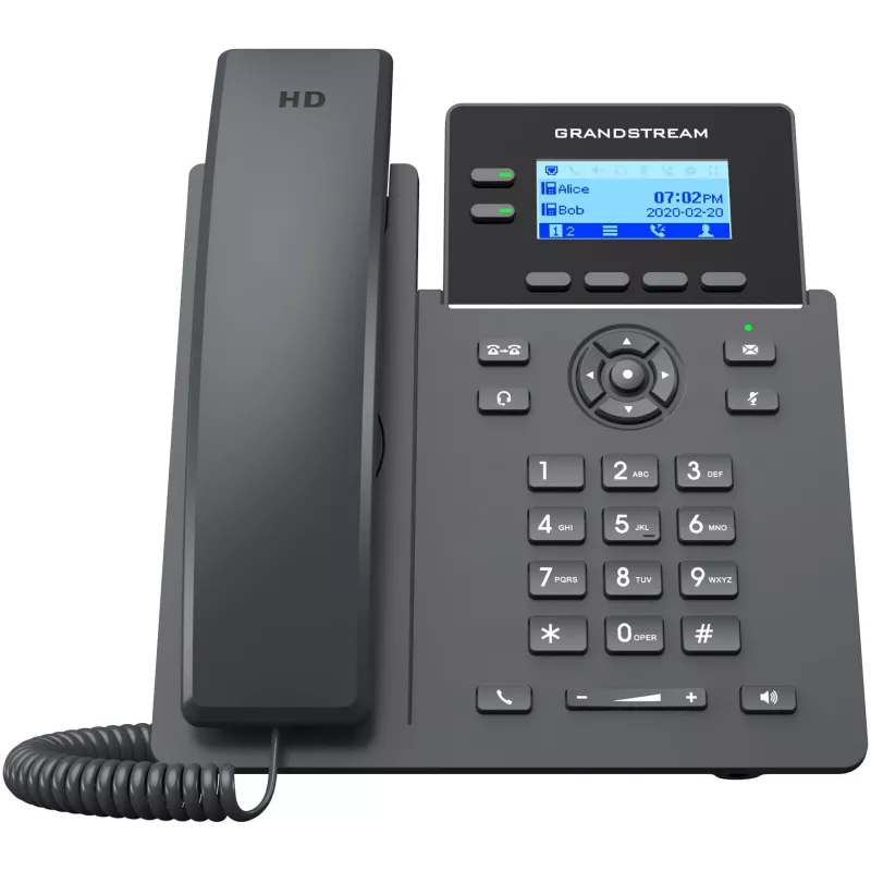 IP telefón Grandstream GRP2602P čierny