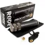 Dynamický štúdiový mikrofón RØDE Procaster — káblový, mini-XLR (3-pólový), 75–18 000 Hz, 32 Ω, -56 dB, čierny, 695 g